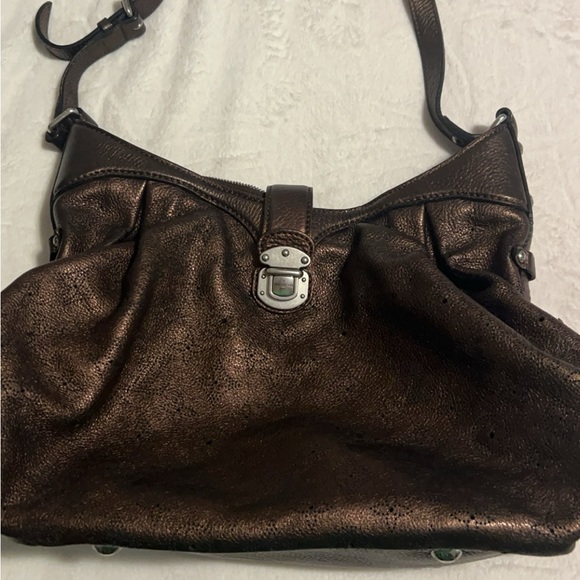 Louis Vuitton Monogram Mahina Hobo-USED - Picture 3 of 6